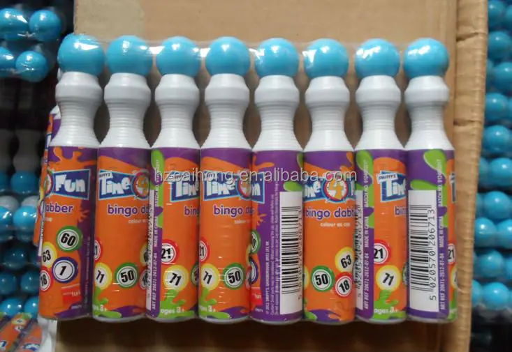 Best selling 40ml hangzhou rainbow Bingo marker pen for bingo blower machine