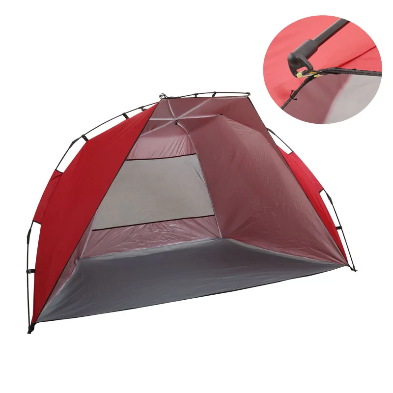 
factory price automatic portable beach sunshade tent pop up fishing shelter 