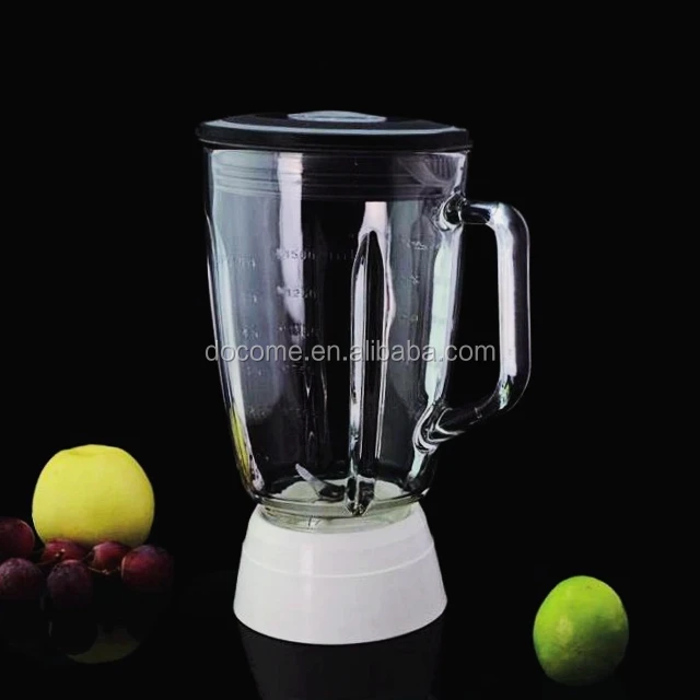 national Blender Parts: 1.8L Glass Jar with Lid Base Blade Blender Spare Parts for Kitchen Appliance Parts