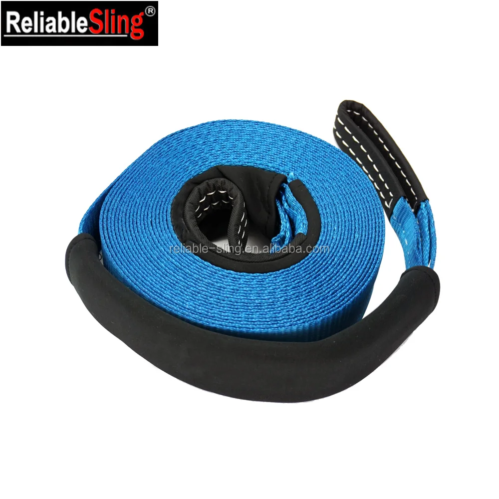 Wholesale CE GS Polyester Auto Car Boat Moving Tow Rope
