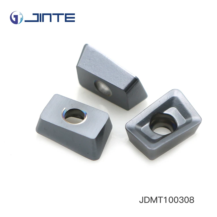Tungsten Carbide Mold Milling Tool Inserts JDMT 100308R for CNC Machine
