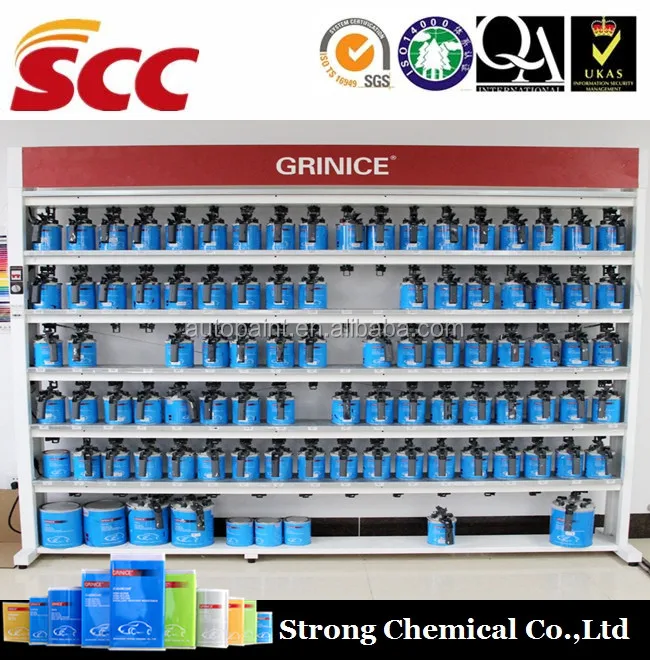 
Car paint usage magic color mixing system 