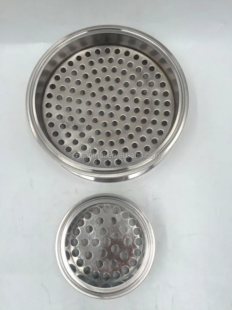 Санитарная нержавеющая сталь 304 зажимное соединение наконечник фильтра