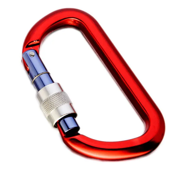 
Climbing Locking Alloy Aluminum Camping Carabiners 