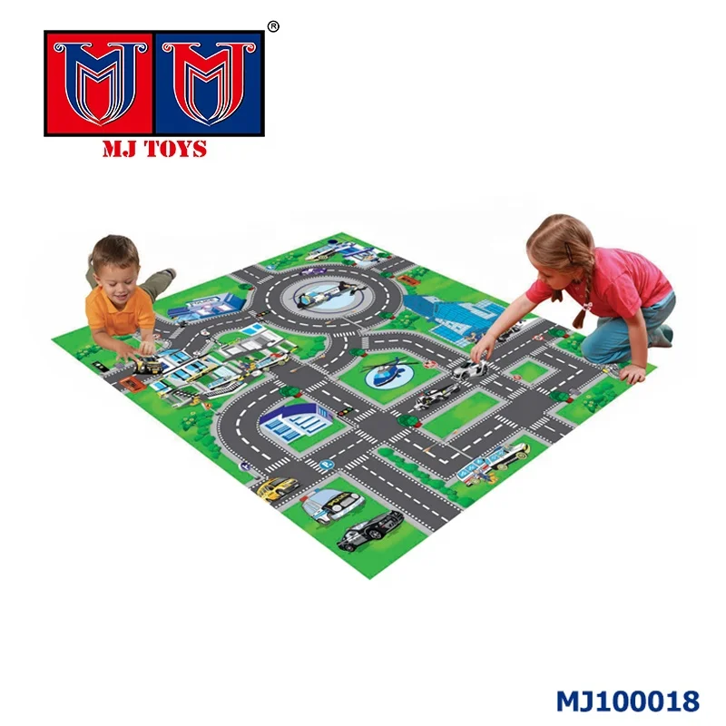 Wholesale large size puzzle activity traffic carpet chess mat for play