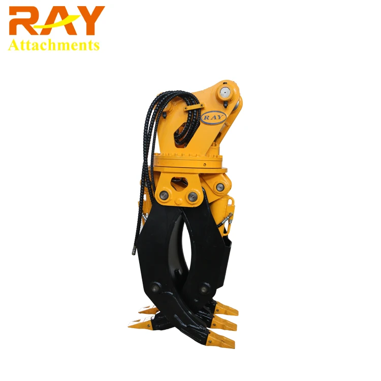 Hydraulic Orange Peel Grapple Grab Excavator