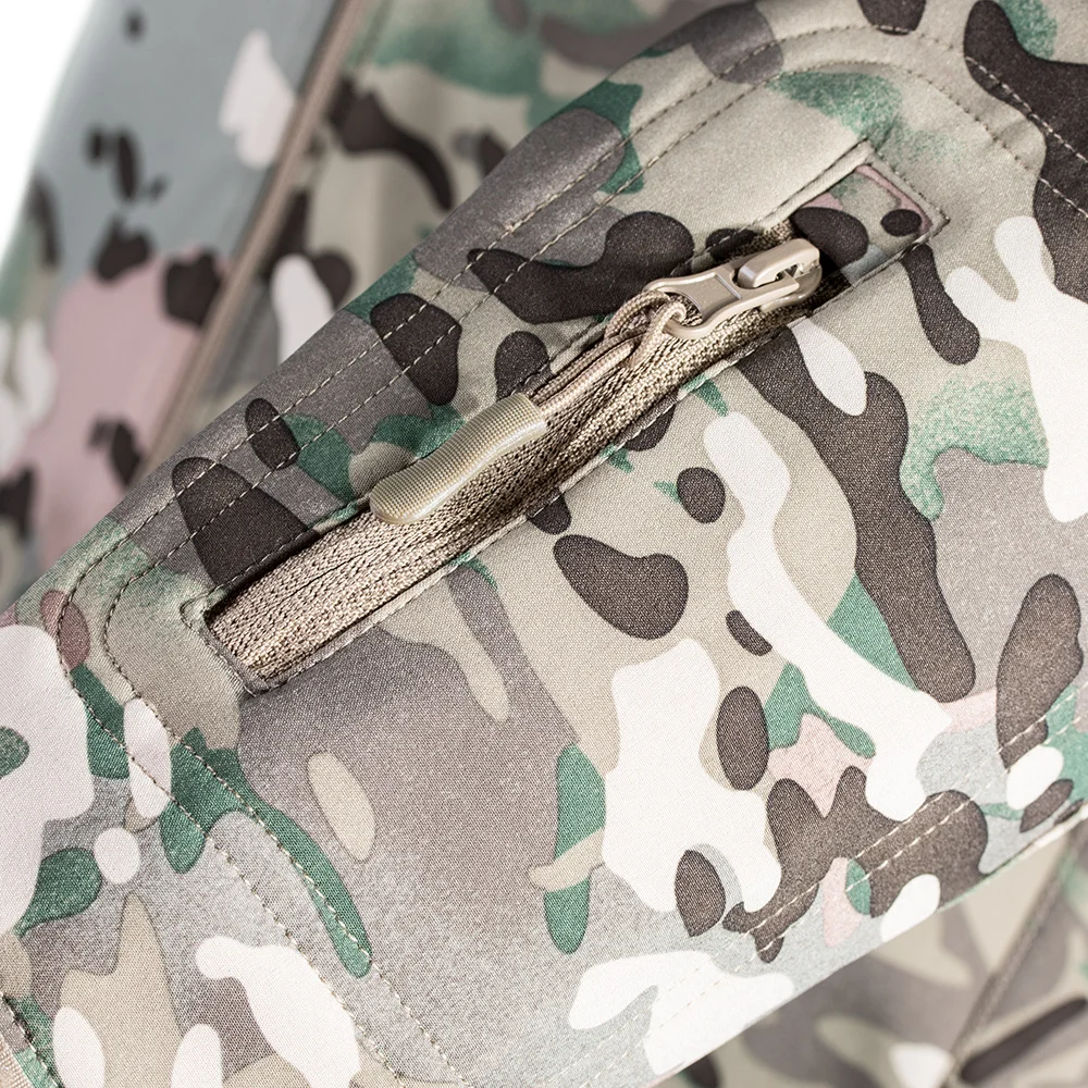 
outdoor hunter camouflage softshell/ shark skin breathable jacket 