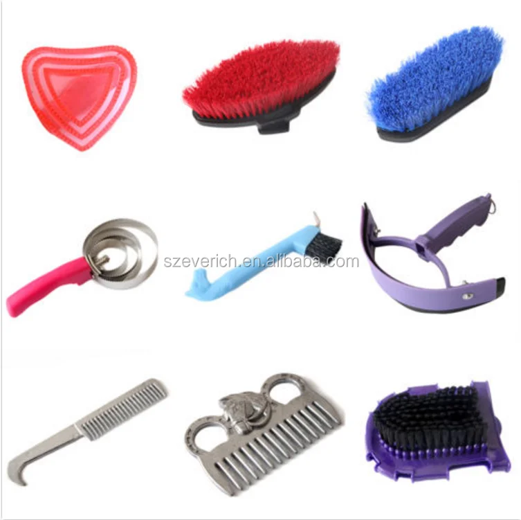 Horse Grooming Kits with plastic package