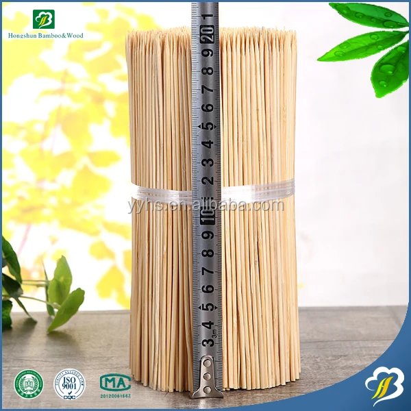 Rattan round barbecue sticks with cheap price in bulk