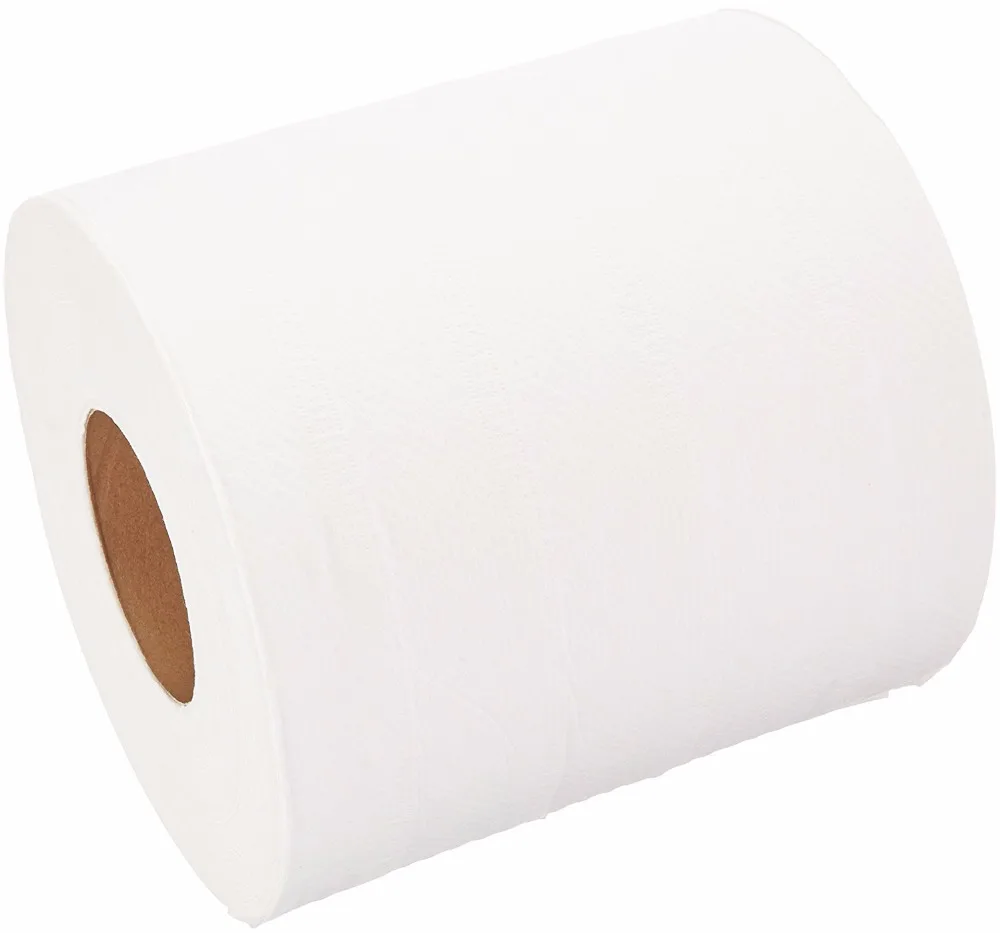 Advanced Single-Ply Paper Hand Towel Roll, White (Pack of 6)