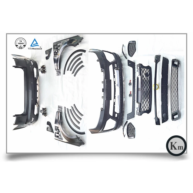 Новый стиль 2014-2017 RR range-rover sport upgrade SVR PP КОМПЛЕКТЫ КУЗОВОВ автомобильных бамперов, автозапчасти