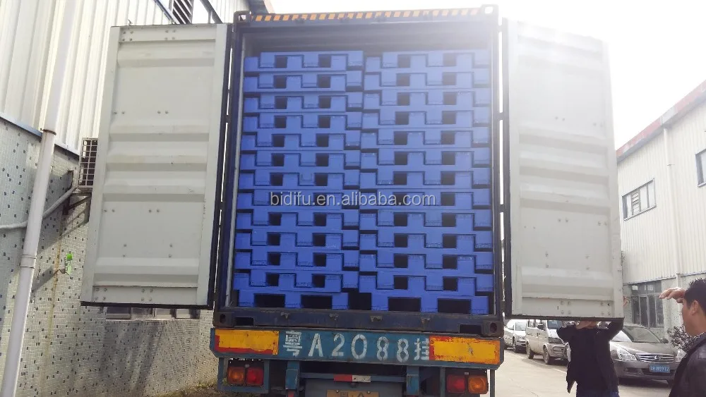1200 x 800 3 runners dynamic 1 ton static 5 ton cheap  euro plastic pallet price for sale