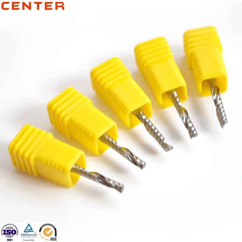 High Quality 3.175mm x 32mm Carbide 2 flute End Mill Bits, cnc Milling Cutters, Wood router bits for acrylic pvc mdf