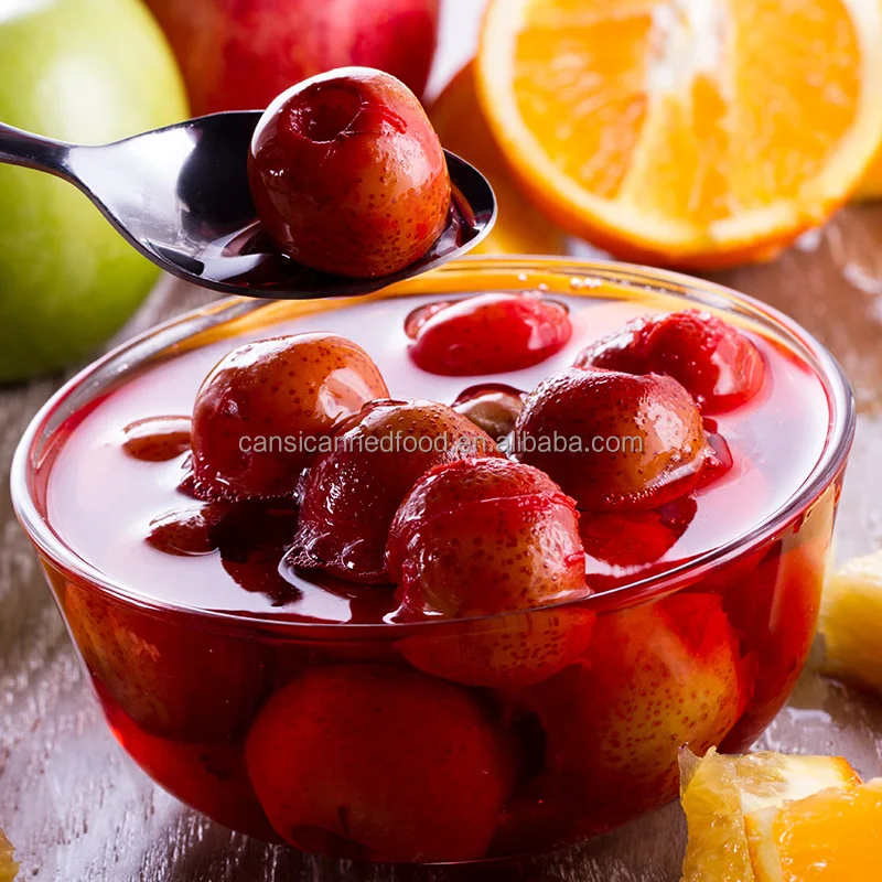 Best Selling products Canned Fruit Hawthorn Berries Fruit in Syrup