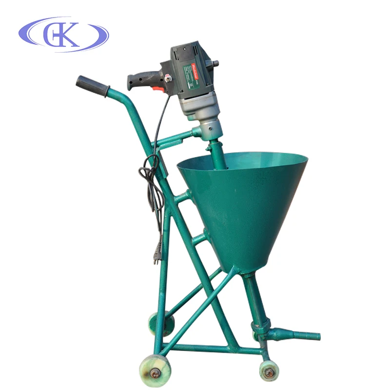 
Standard electric drill grouting mortar pump 