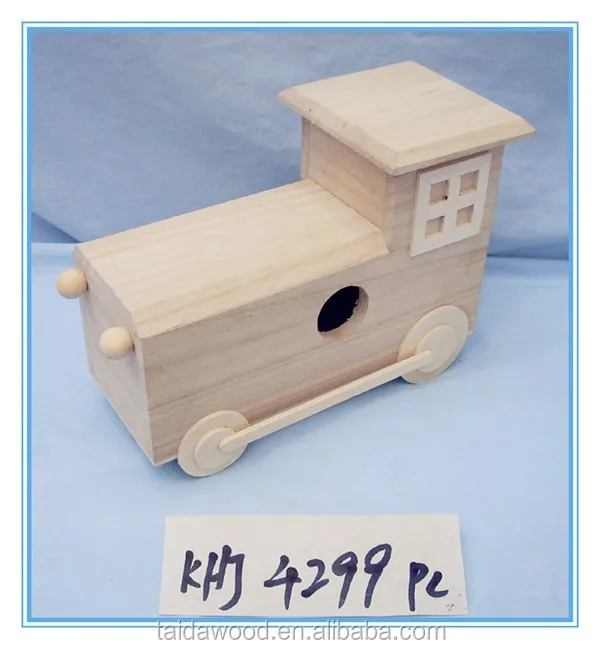 Деревянная модель автомобиля ручной работы