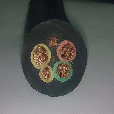 Enamelled copper wire rubber cable oil resistant wire used for oil field harmonized cable Romania Russia Tanzania