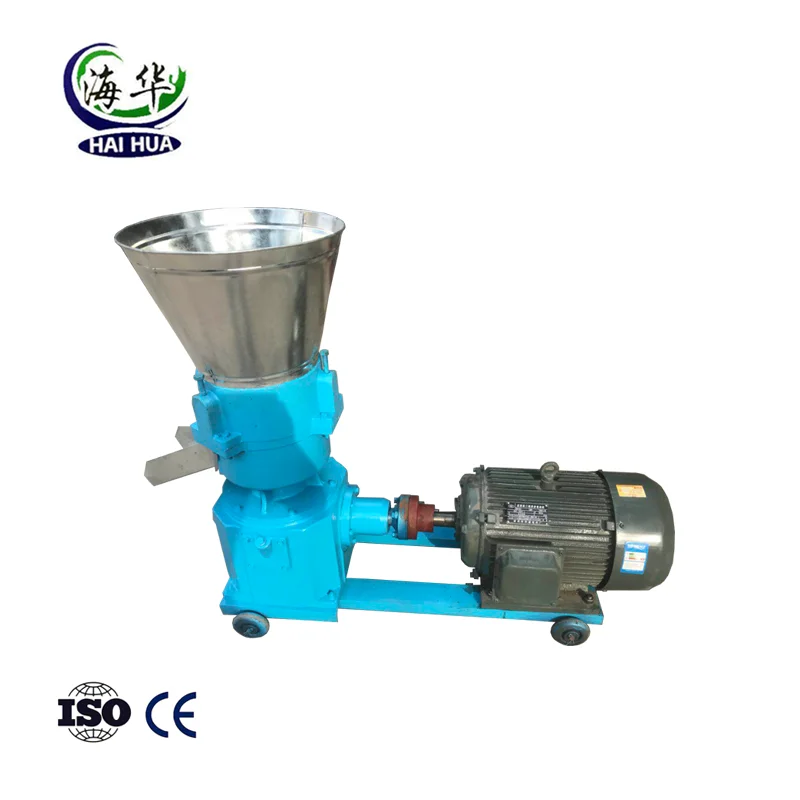 Easy operation Flat Die Wood Pellet Machine