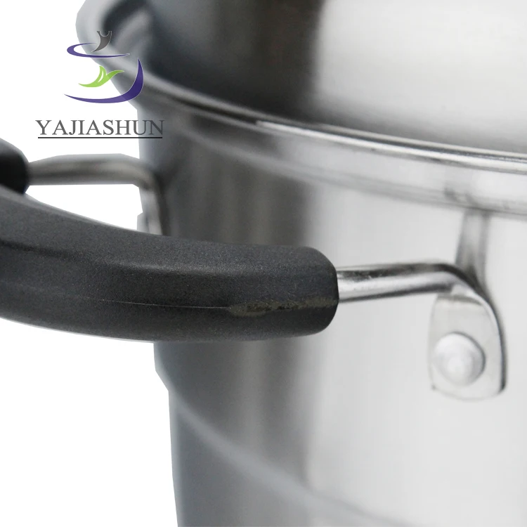 Food Grade Stainless Steel Steamer Cooking Pot for Home Kitchen