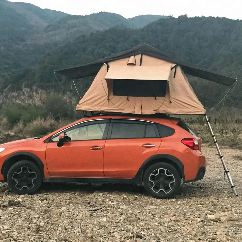 RT-S140 Folding Manually Roof Top Tent Car Camping Roof Top Tent Outdoor Tent