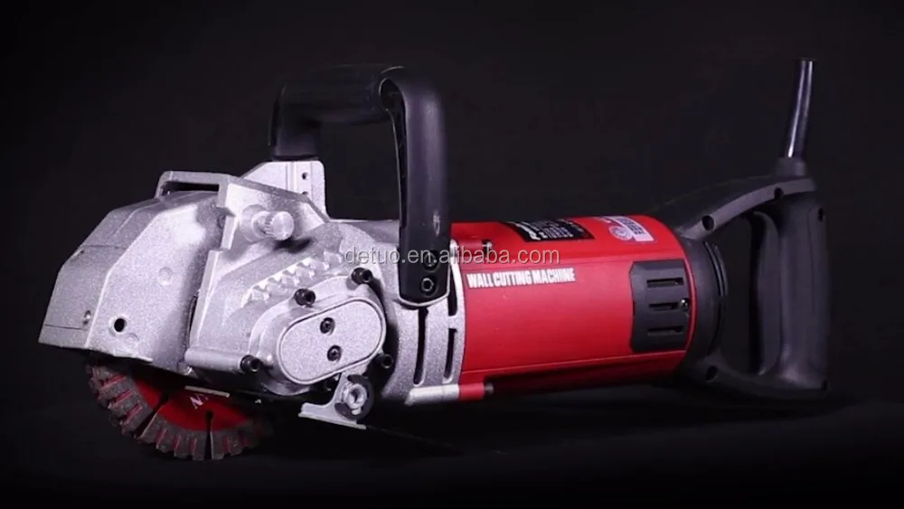 Industrial 4800w Wall Slotting Machine Wall Chaser Machine Concrete Groove Cutting Machine