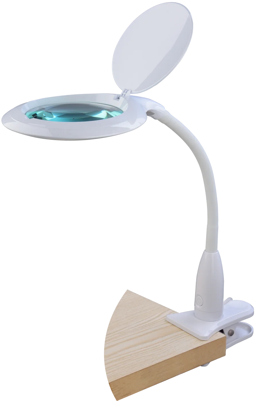 new design portable led lamp with magnifier work light for beauty salon