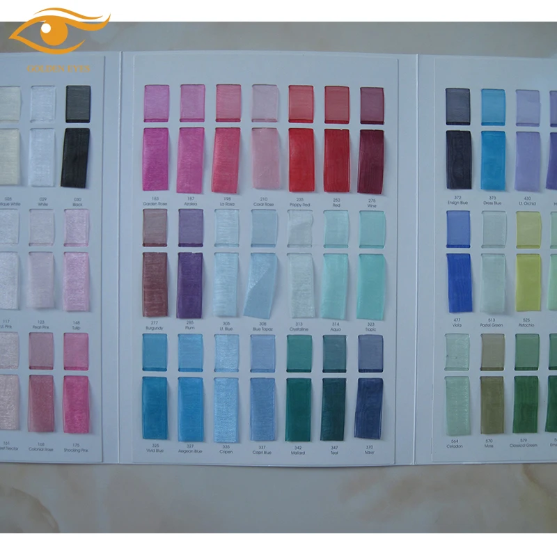 Ribbon Product Type and Organza Fabric Type  Ribbon Organza Wholesale