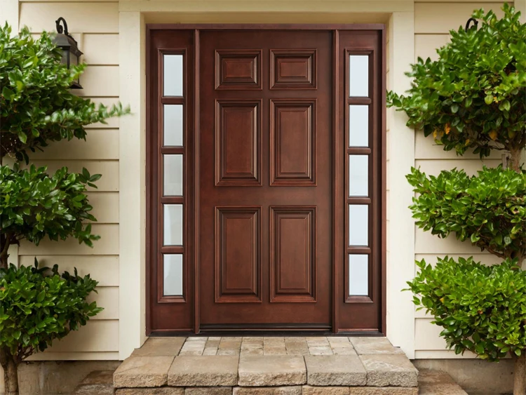 Main door glass vision design great quality used exterior french doors for sale
