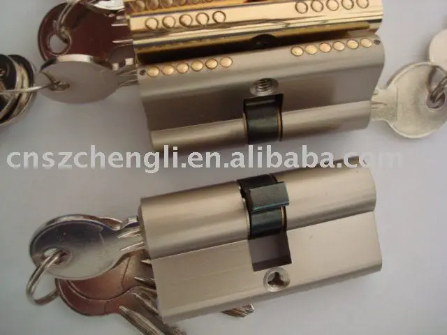 Europe profile Brass Mortise Door lock cylinder