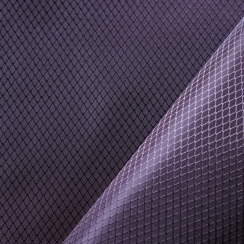 China textile 290t diamond type ripstop polyester taffeta fabric for sports wear