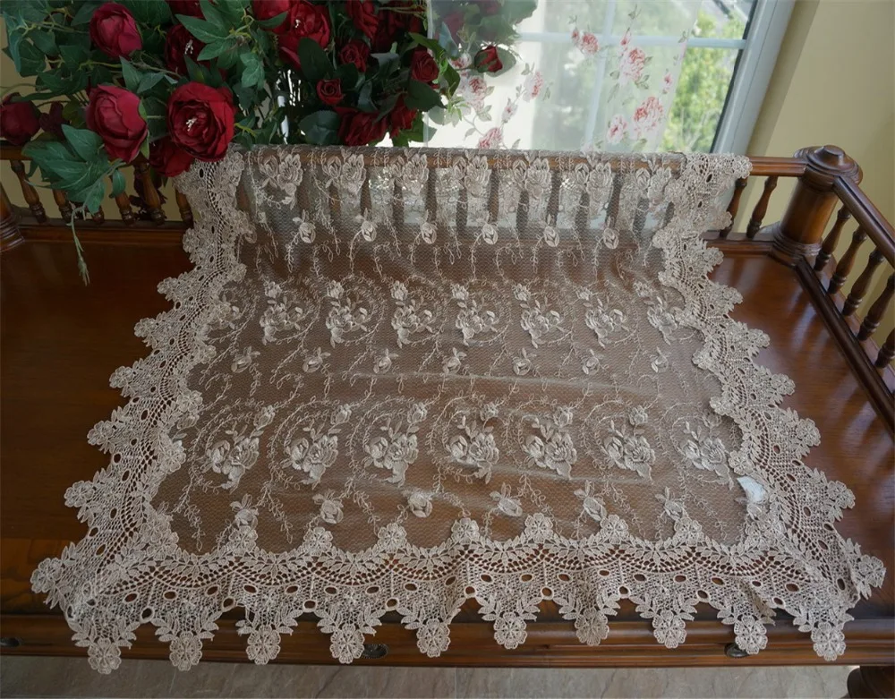 
lace wedding table runner 