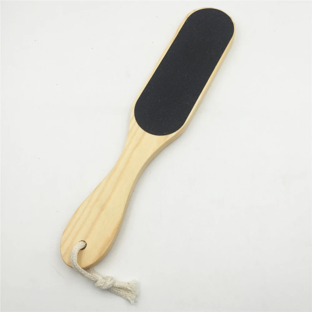
High quality pedicure Callus Remover metal foot file wood 