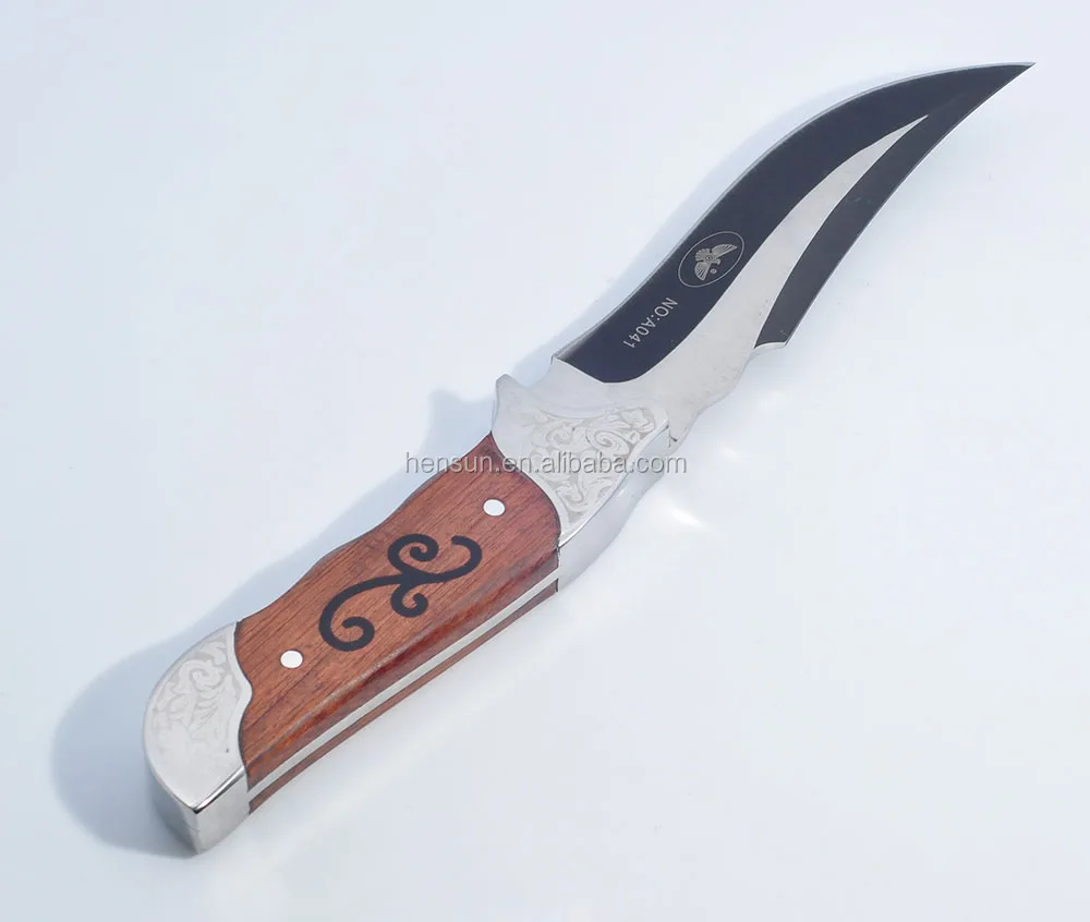 Exquisite stainless steel practical hunting knife Straight Saber Fixed Blade Knife