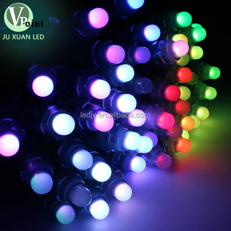 rgb led pixel ball dmx led pixel light 9mm 5050 pixel waterproofing rgb smd led module