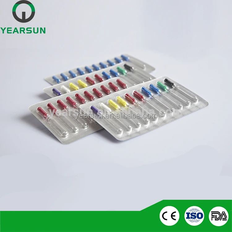 Dental endo files barbed broaches with handle/Nerve broaches