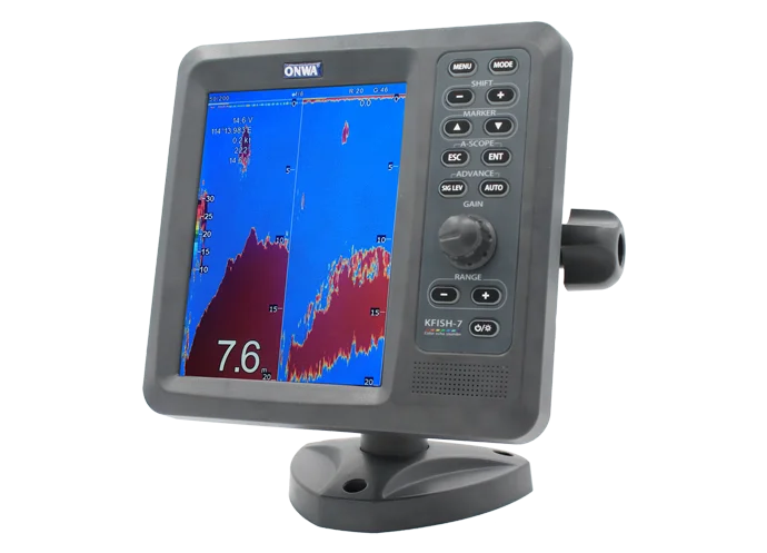 Kfish-7/Plastic marine Sonar Fish Finder Depth Sounder