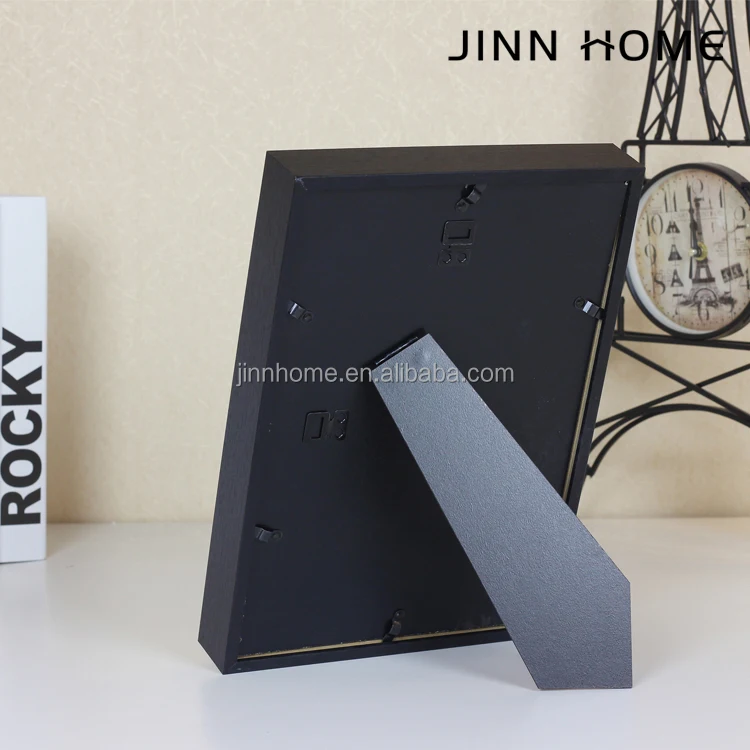 
3 D Shadow Box Black Dark Photo frame Picture Frames Set Wall Gallery Collage Frames with Hanging Template 