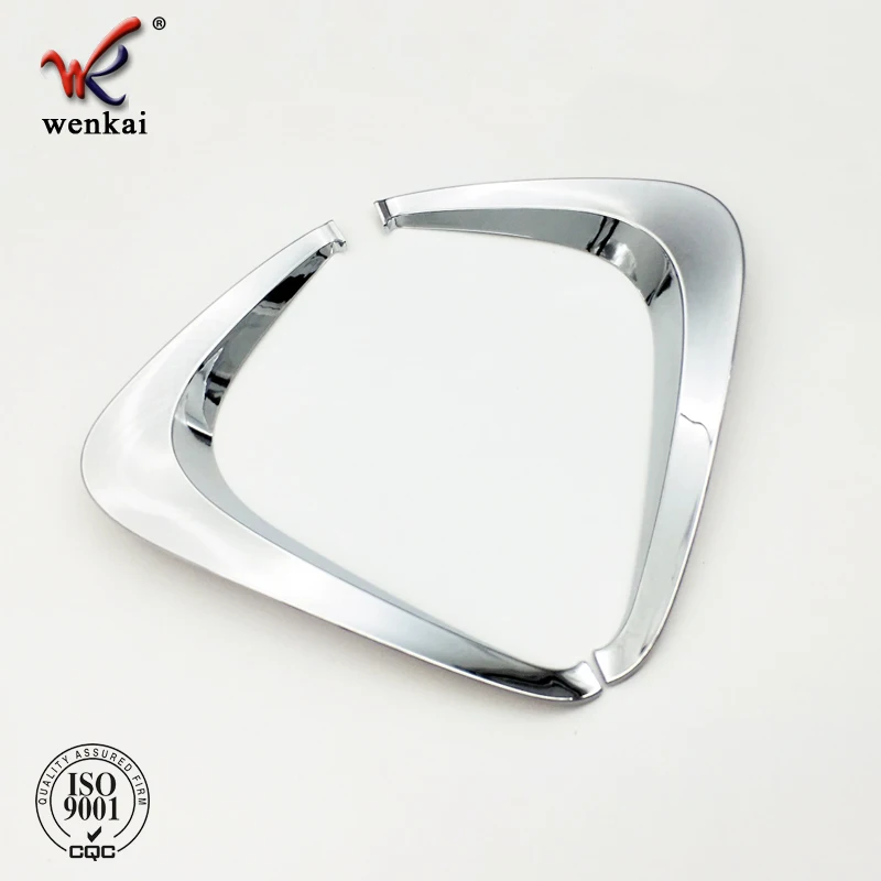 Car Accessories ABS Chrome Front Fog Light Eyebrow Cover Garnish Trim For Toyota Prius 50series Parts 2016 2017 2018