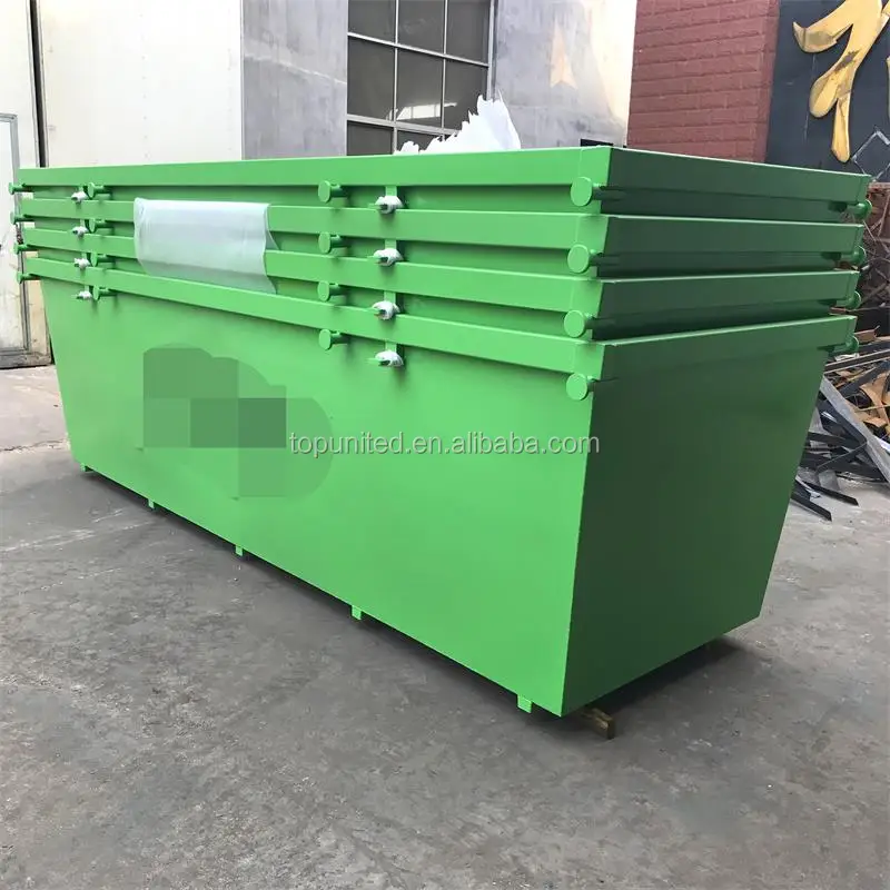 
Australia New Zealand standard waste scrap metal skip bin for sale 