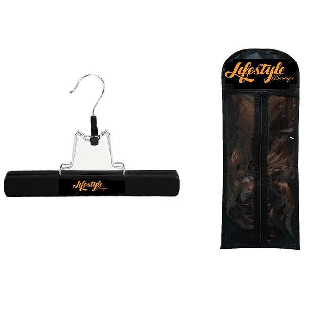 
For Hair Bags Wig Extension Hanger Packaging With Hangers 