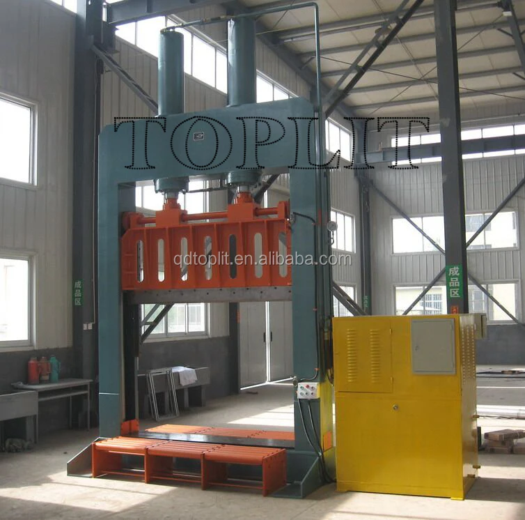 Customizable Heavy Size hydraulic pressure bale cutter /rubber cutting machine