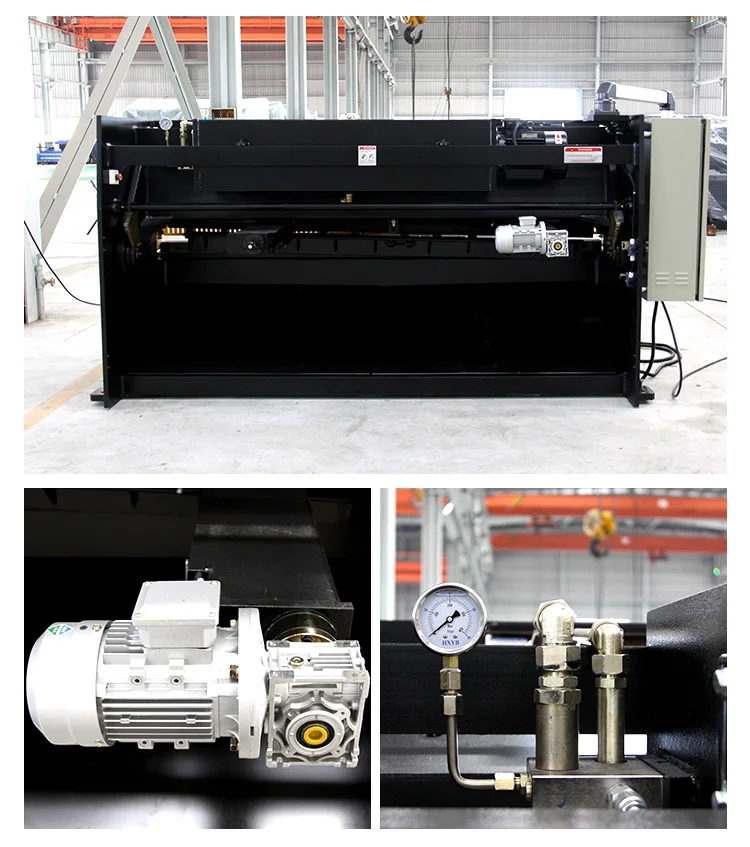 
ZYMT QC12Y/K 4x2500 Hydraulic swing beam shearing with one year warranty 