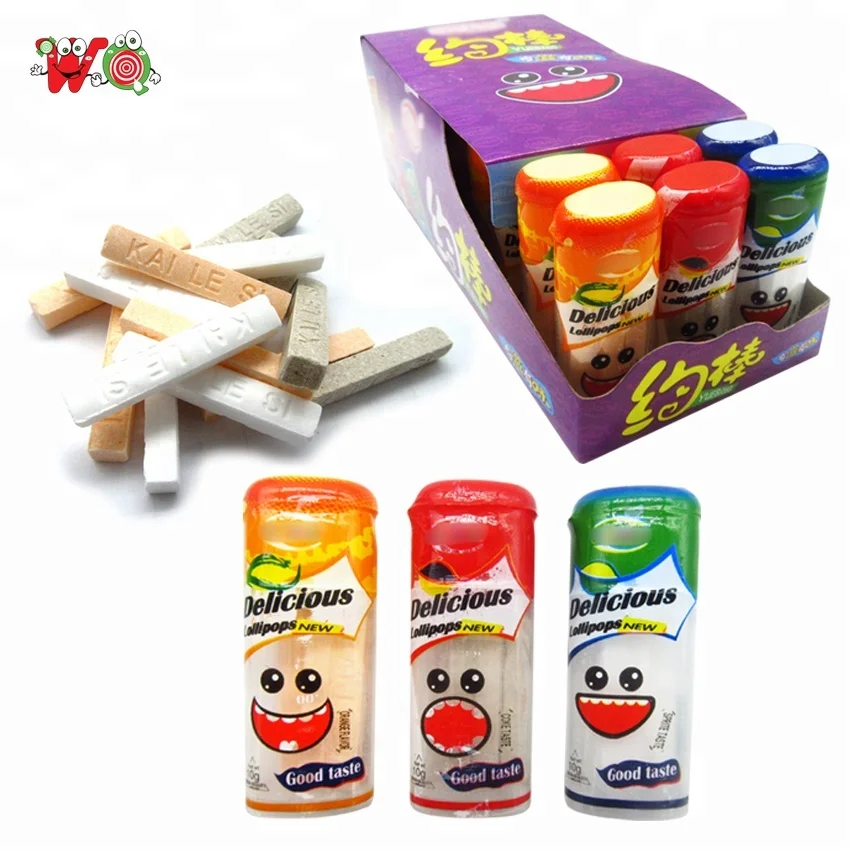 Candy manufacturers sell hot delicious fun wholesale popular French fries smoking cigarettes compressed hard candy and jam