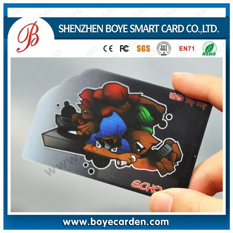 30 mil PVC Plastic Card Gloss UV Rounded Corners PVC White Plastic Full Color Bleed Printing on Both Sides