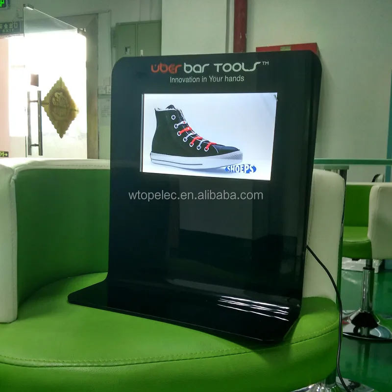 Custom made high grade LCD acrylic cosmetic counter display