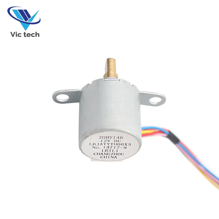 High torque 20BYJ46 gearbox stepper motor 5V 12VDC mini gear motor with monitoring system, Ratio1/85 PM stepper motor