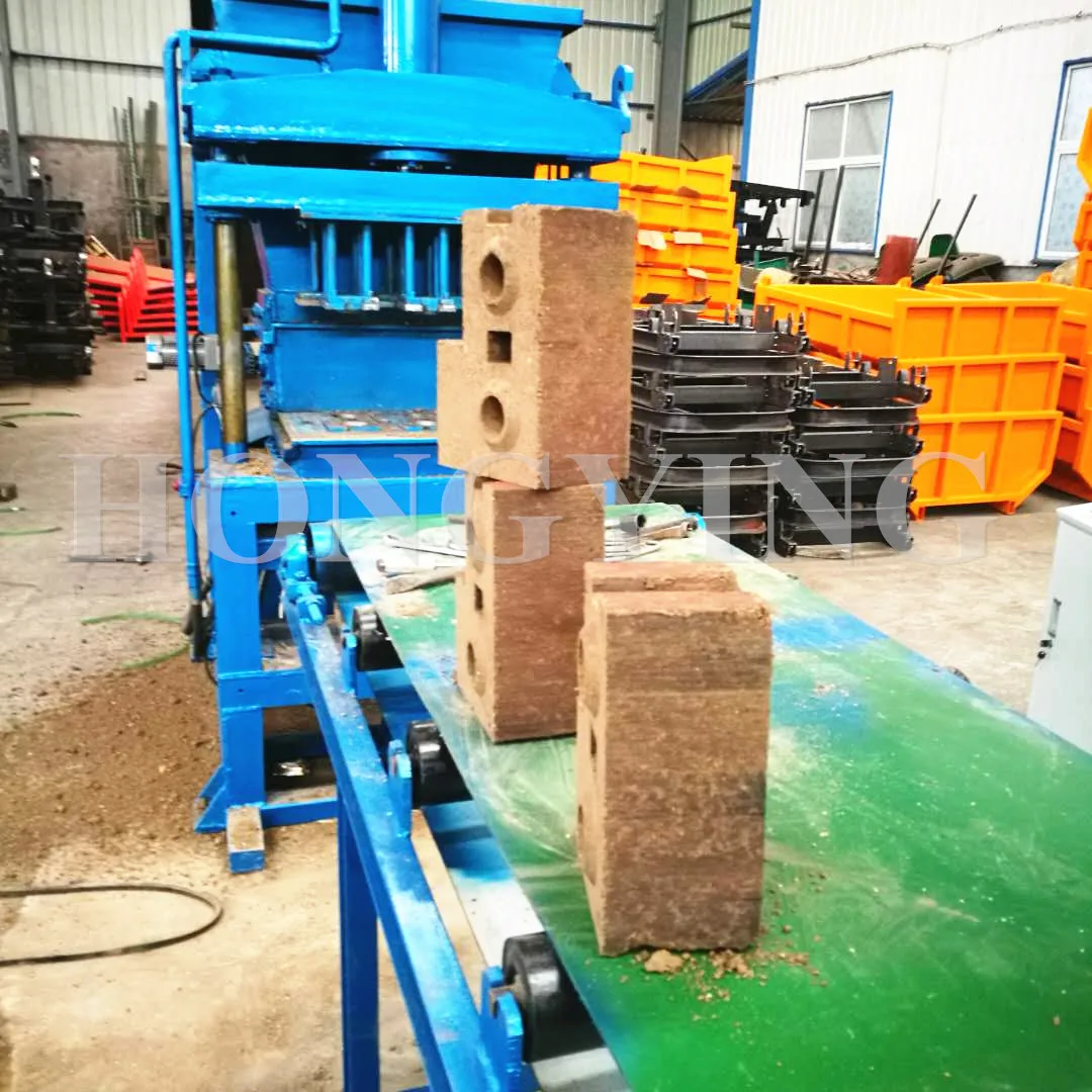 HY4-10 Investors Seeking Projects High Profit Auto Brick Block Making Machine Germany