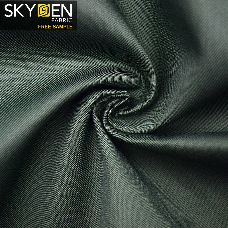 Skygen Guangzhou supplier high quality 100% cotton satin swiss cotton voile fabric