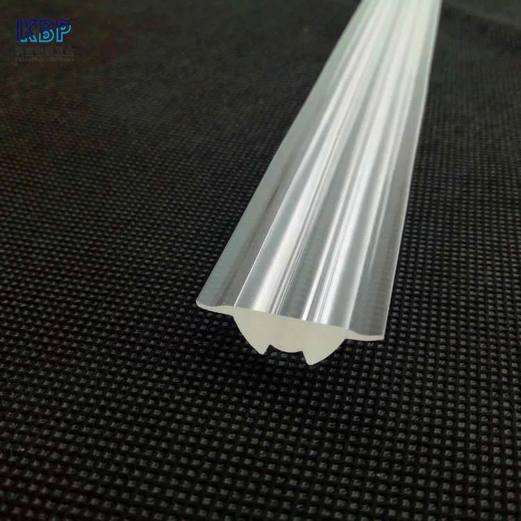 Extrusion Led Diffuser Lens Moulding Plastic Profiles