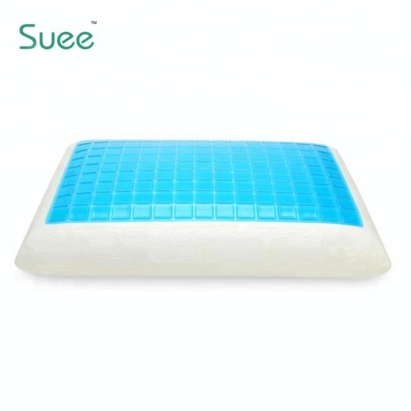 
Чехол из бамбукового волокна и сетчатого волокна, гелевая Подушка с эффектом памяти, функция охлаждения 